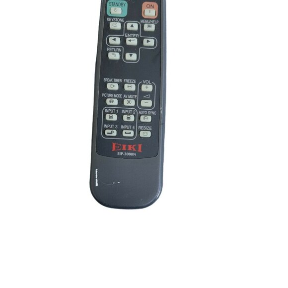 Genuine Eiki Projector Remote Control EIP-3000N Tested And Works - Picture 3 of 3